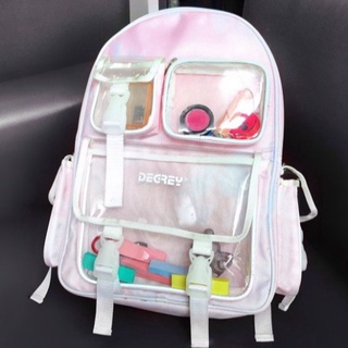 Balo Degrey Sky và Hồng Basic Backpack [ Ảnh thật 100% ] hottrend 2023