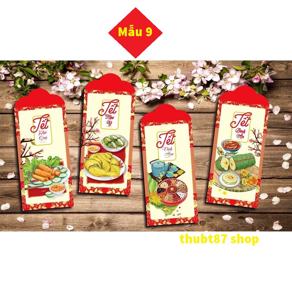 Combo 500 Bao Lì Xì Tết 2021 Ảnh Thật, Siêu Đẹp, đủ mẫu phúc lộc thọ tài, hoạt hình, giá sỉ Mỹ phẩm Daily Beauty thubt87