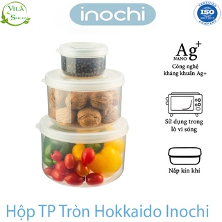 Hộp Thực Phẩm, Hộp Nhựa Hình Vuông Cao Cấp Inochi - Không Mùi Nhựa Sử Dụng An Toàn Trong Lò Vi Sóng