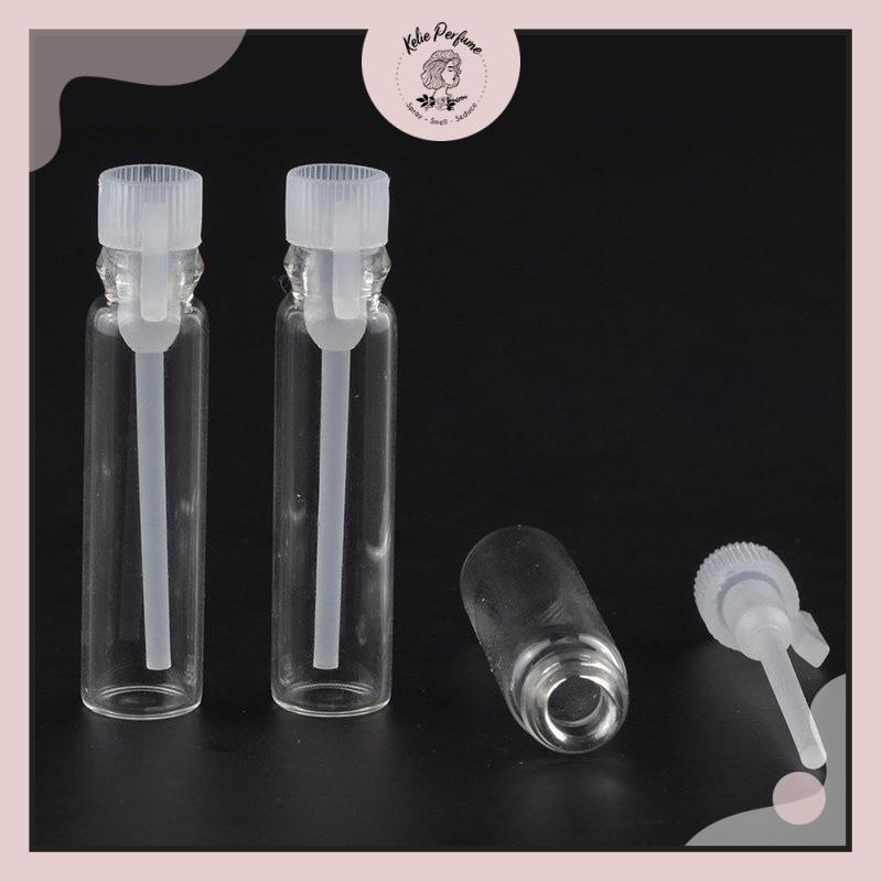 [HCM] Combo 10 Chai Chiết Nước Hoa Thủy Tinh 1-2-3ML