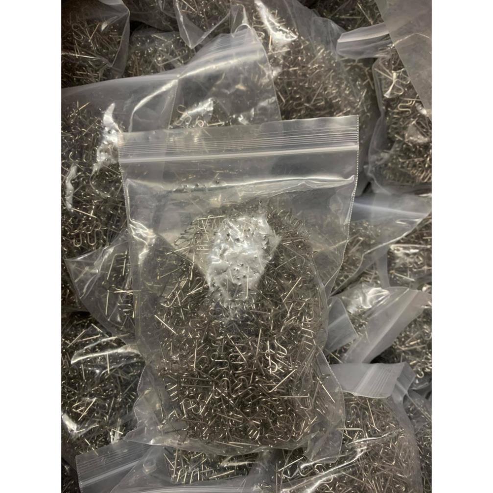 500 Chiếc Ghim Dập Ghim Nóng Bằng Sóng Hàn Nhựa 0.8Mm Mới, Để Sửa Chữa Ô Tô, Xe Máy Hàng Có Sẵn