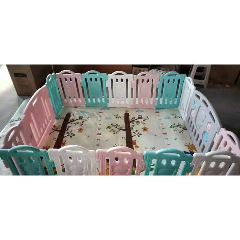 BỘ QUÂY CŨI NHÀ BÓNG BỘ QUÂY BÓNG NHỰA CAO CẤP CHO BÉ TẶNG KÈM THẢM  VÀ BÓNG  QUÂY BÓNG HÌNH GẤU CAO CẤP