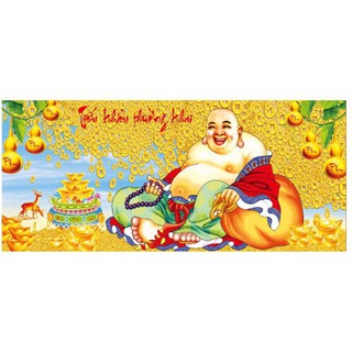 Tranh đính đá phật di lạc vs087 chưa đính