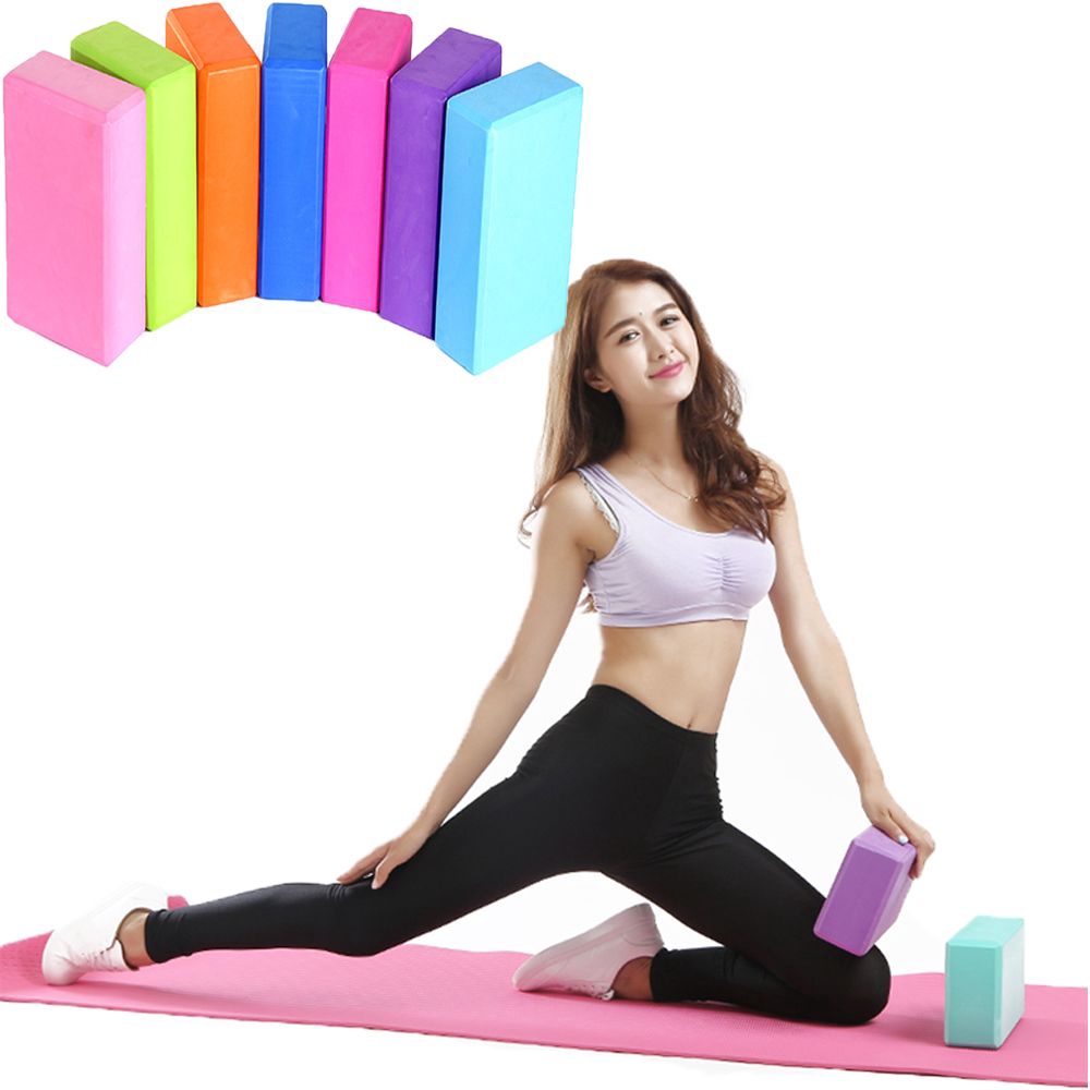 Non-Slip Body Shaping Health Training Sports Stretching Exercise Pilates Gym Foam Fitness Equipment Yoga Block Brick