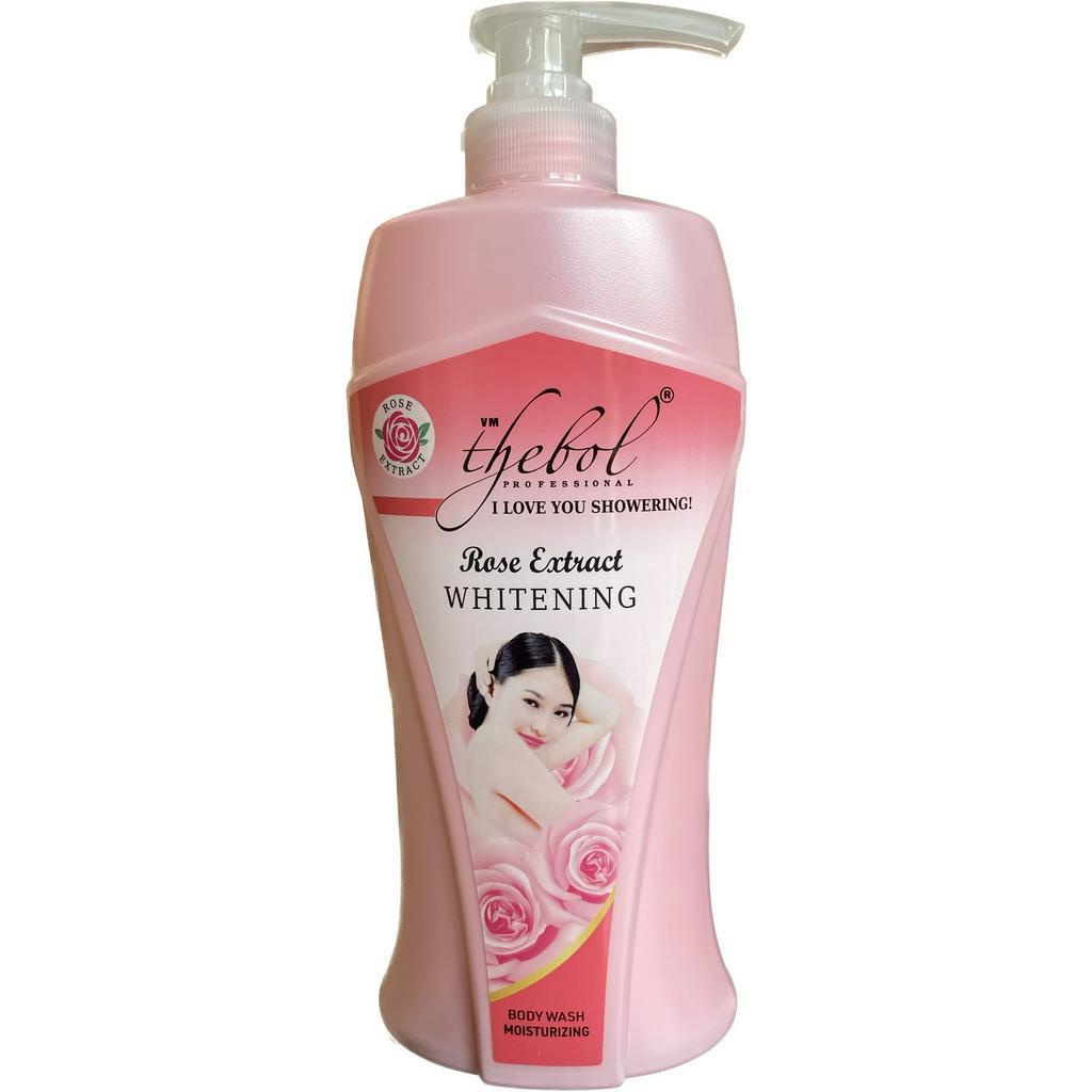 Sữa tắm Thebol hồng, trắng, vàng 1.2 lit + 700ml