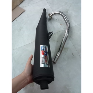 Pô uma tem bấm lắp xe exciter 150