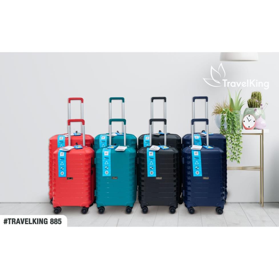 Vali kéo du lịch cao cấp TRAVELKING-885 kích thước 20, 24 inch chính hãng Hùng Phát - Bảo hành 5 năm