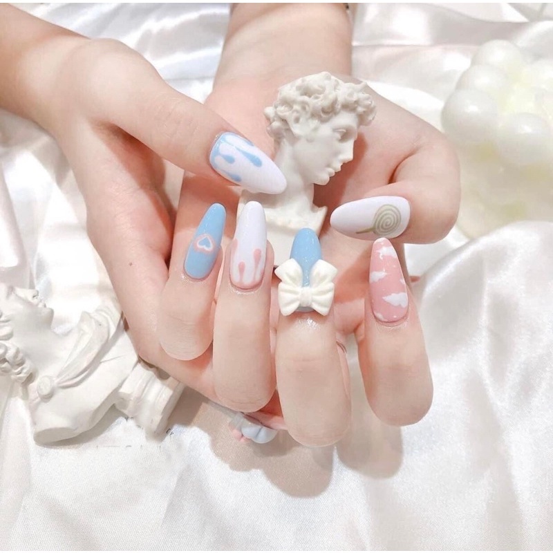 Phụ Kiện Chụp Ảnh Nail, Đồ Trang Trí Chụp Hình Nails, Khung Ảnh, Thảm Lông, Vải Lụa, Lưới Ren, Vỏ Ốc Sò - HoHi Decor