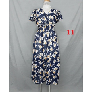 Maxi đắp chéo ngực sát nách, tay ngắn