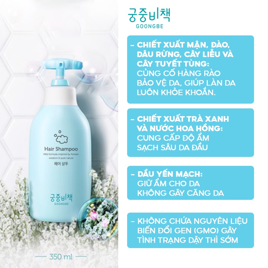 Sữa Tắm Cho Bé Goongbe Body Wash 350ml