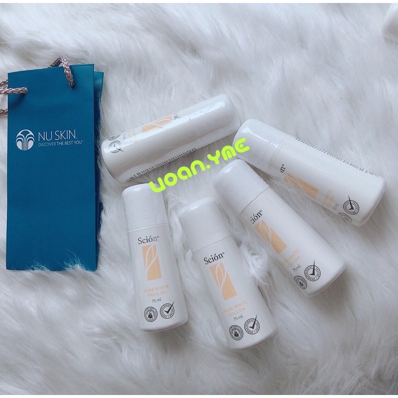 [Có ảnh hoá đơn] Lăn Nuskin Scion White khử mùi hôi nách