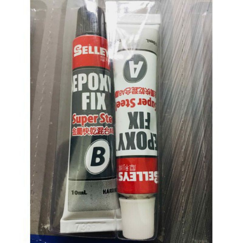 Keo gắn sắt AB 2 thành phần Epoxy fix Selleys (chính hãng) 15ml giá 1 cặp