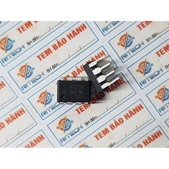 Combo 3 chiếc] A2731, A 2731, HCPL 2731 Opto DIP-8