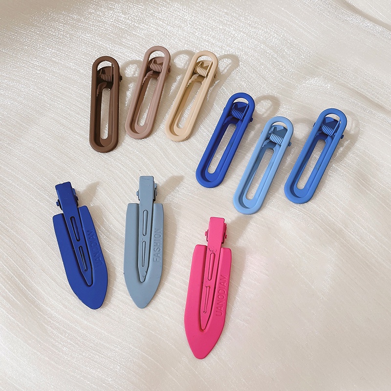 Set 3 Kẹp Tóc Thiết Kế Đơn Giản Đáng Yêu Cho Bé Gái