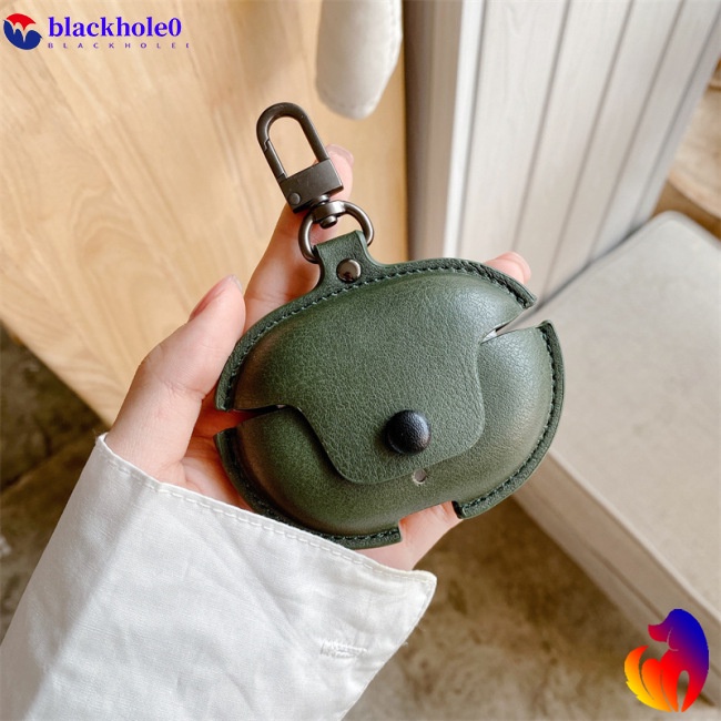 BH Bluetooth-compatible Headset  Case  Protective  Shell Simple Business Leather Case For Beats Studio Buds