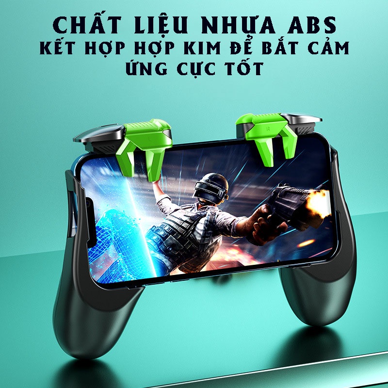 Nút Bắn Pubg FF Chơi Game Điện Thoại 6 Ngón, Tay Cầm Chơi Game S07 - Phụ Kiện Chơi Game Anh Đăng