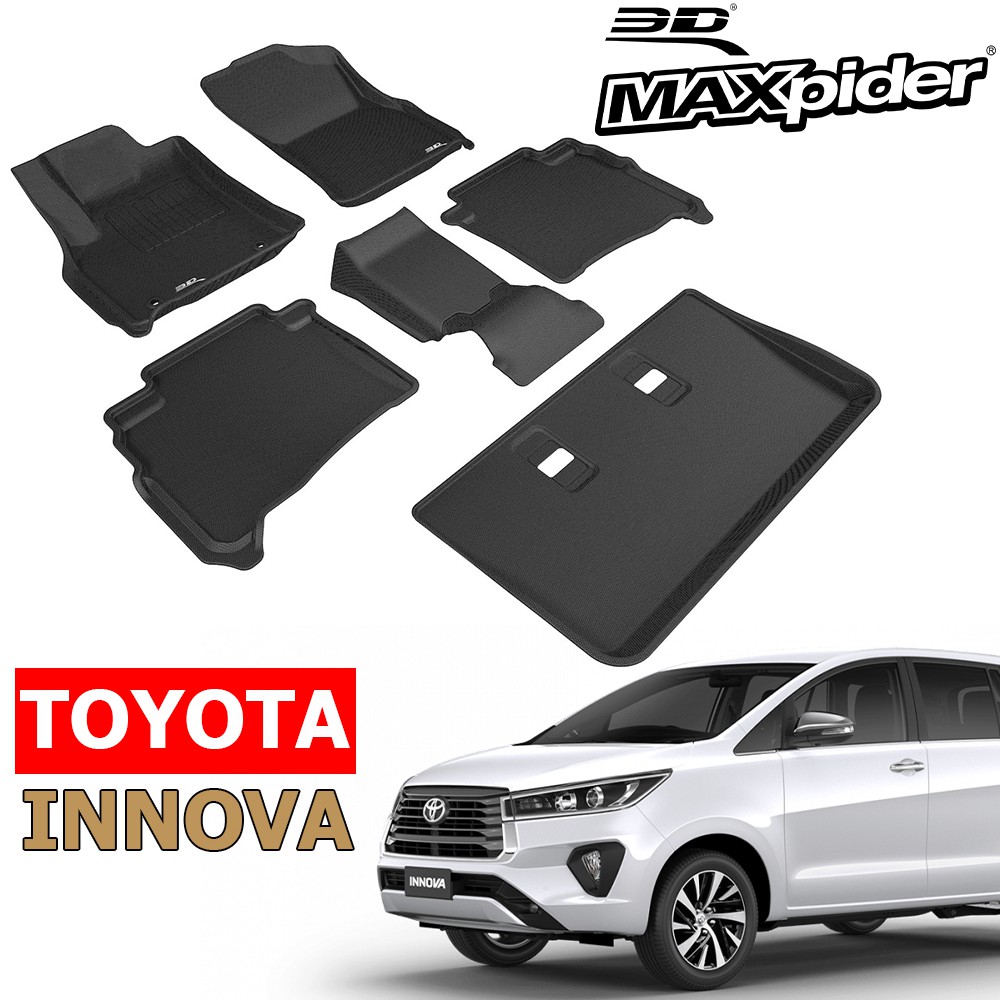 Thảm Lót Sàn TOYOTA INNOVA chính hãng 3D MAXpider KAGU