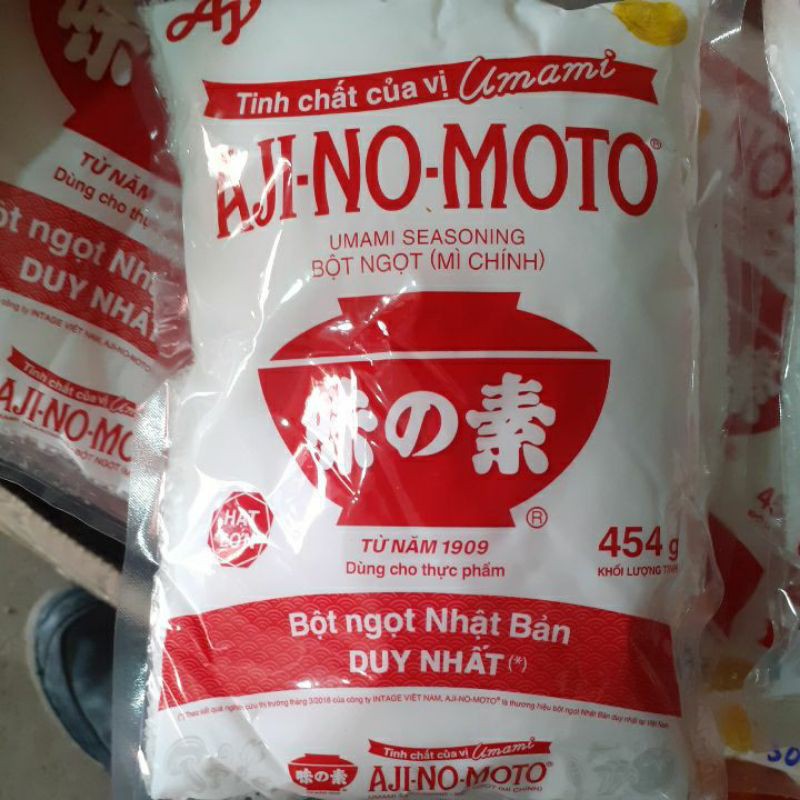 mì chính ajinomoto 454g hạt lớn