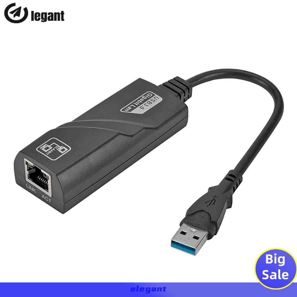[NEW]Mini USB 3.0 Gigabit Ethernet Adapter USB to RJ45 Lan Network Card for PC