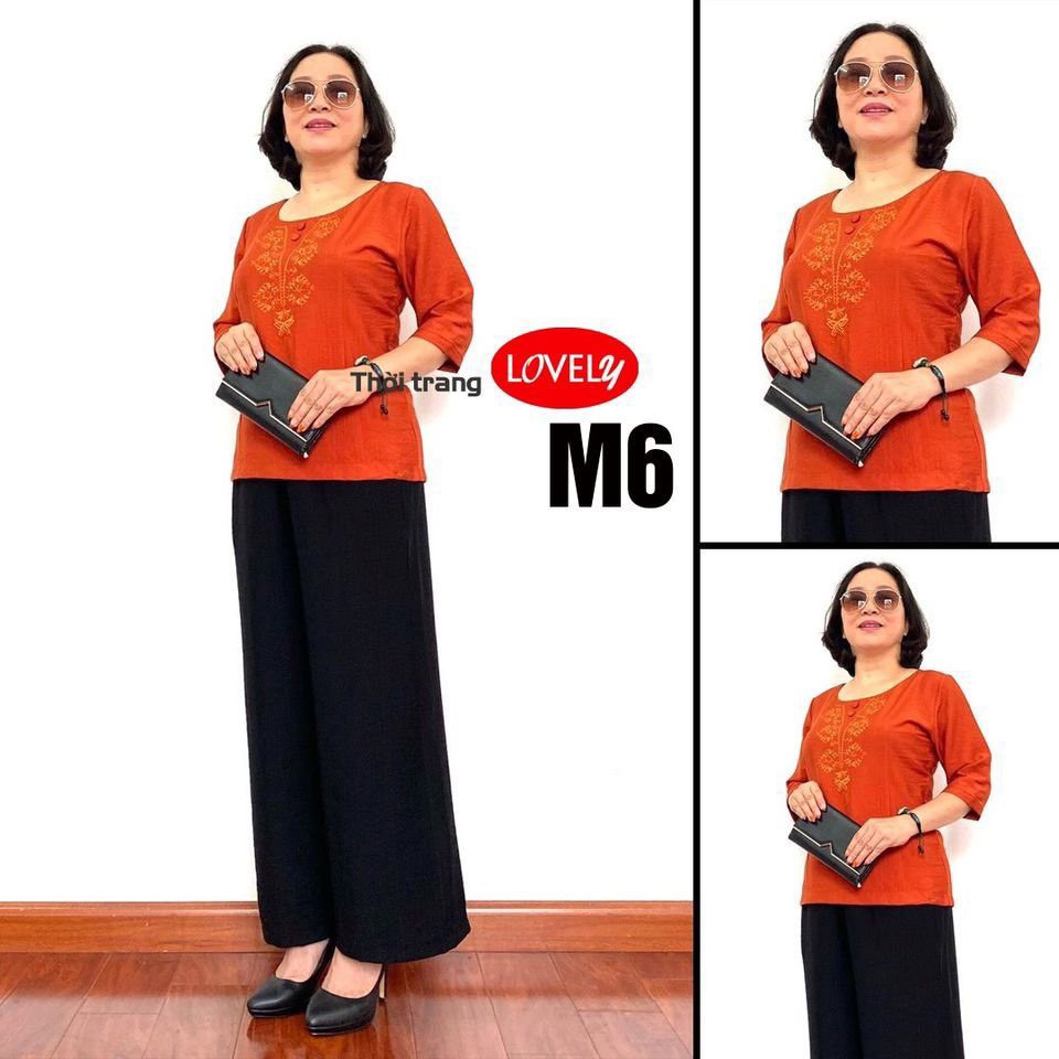 Bộ quần áo Đũi Trung niên Đa dạng màu sắc - Hàng thiết kế với đường may vô cùng sắc sảo | BigBuy360 - bigbuy360.vn