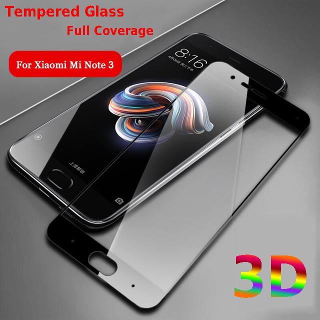 For Xiaomi Note 3 Tempered Glass Full Cover Screen Protector Film Mi note3