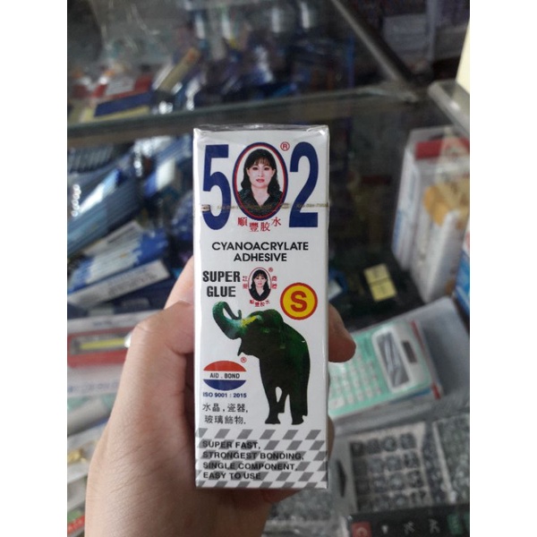 Keo Dán Con Voi 502 S thuận phong- Hàng Loại 1- Phong nga store, Super Glue, dính nhanh dính chắc