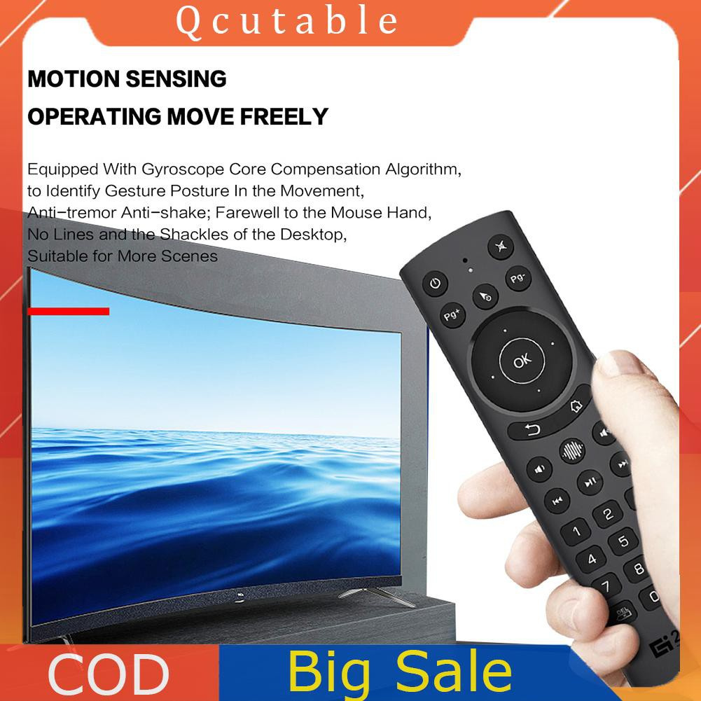 Chuột Bay Điều Khiển Bằng Giọng Nói G20S Pro 2.4g Cho Pc Smart Tv Box