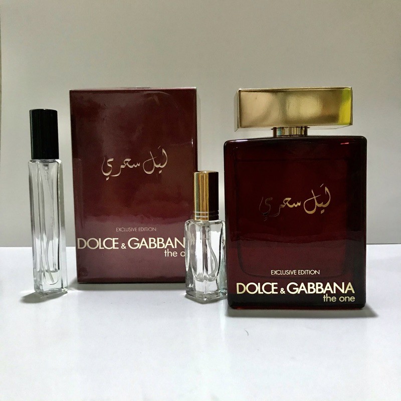 [ Mẫu thử 5-10ml ] Nước hoa nam Dolce & Gabbana the one Mysterious Night Edp 5.fl.oz