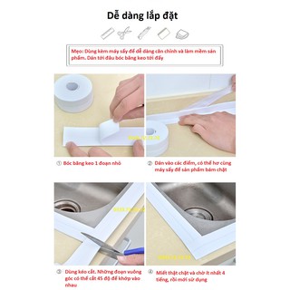 Băng Keo Đa Năng Chống Thấm Nước, chống ẩm PVC Dán Nhà bếp Nhà Vệ Sinh