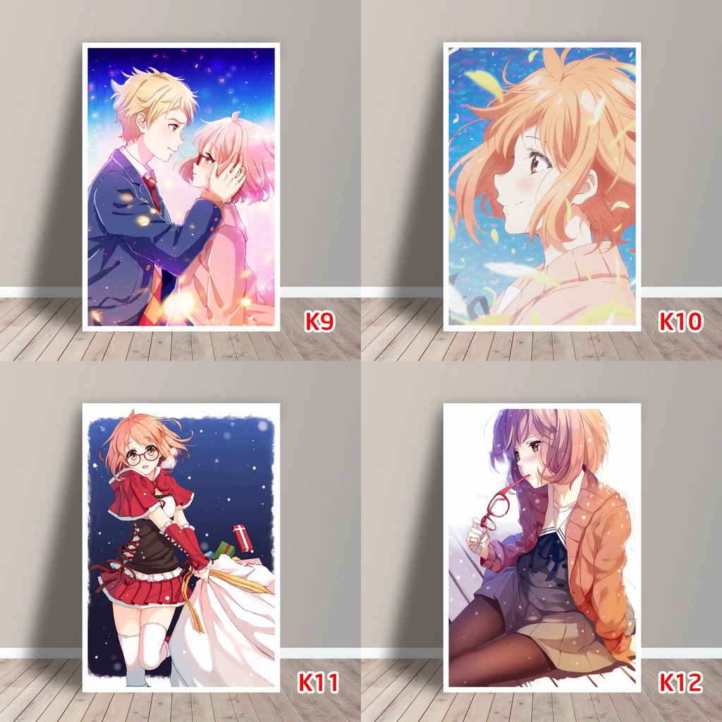 Tấm Postcard Cao Cấp Anime Kyoukai no Kanata