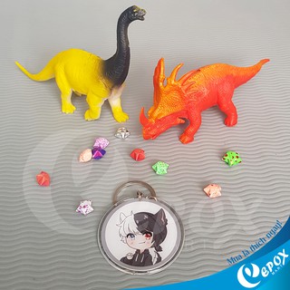 [HÀNG MỚI] Móc khóa Siro Hero team đổ keo 5,5cm SIÊU CUTE