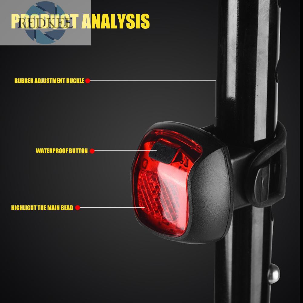 Đèn Led Chống Nước Gắn Yên Xe Đạp