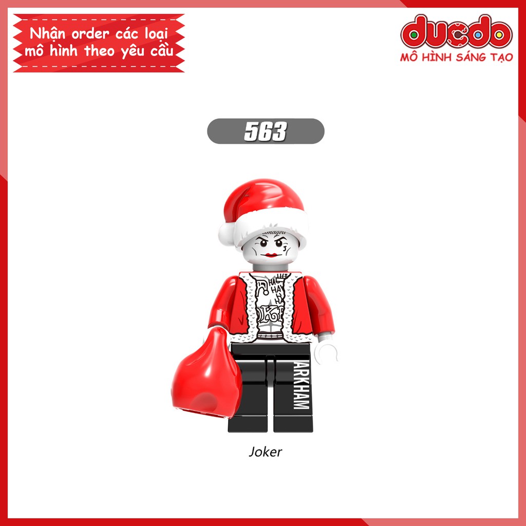 Minifigures các nhân vật hóa trang Noel tuyệt đẹp - Đồ chơi Lắp ghép Xếp hình Mini Mô hình XINH 0154