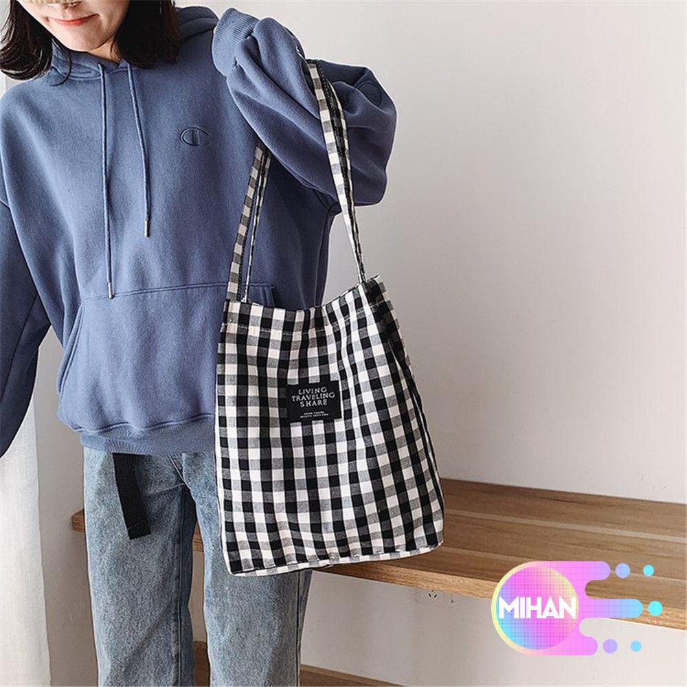 Túi xách cotton nhiều màu sắc tuỳ chọn thời trang cho nữ