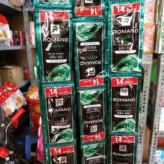 Dầu gội Romano dây 14 gói