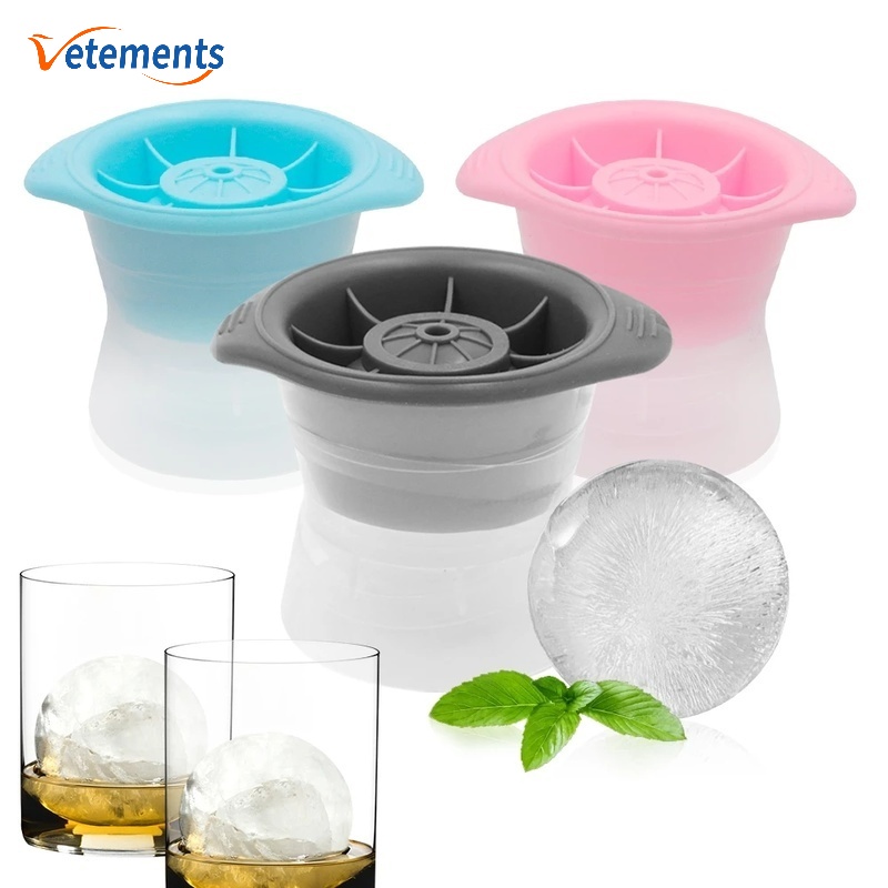 Khuôn Làm Đá Hình Cầu Bằng Silicone Chất Lượng Cao