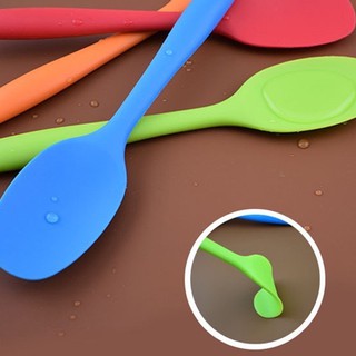 Thìa silicon trộn bột làm bánh đa năng Spatula phới thìa