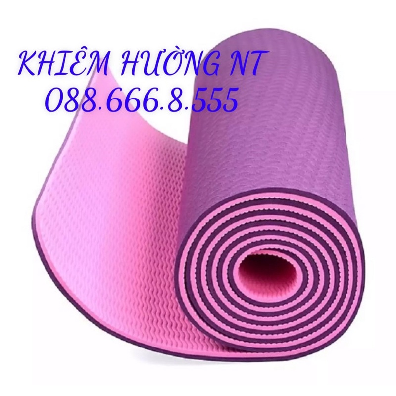 Thảm Yoga Cao cấp 2mặt chống trượt