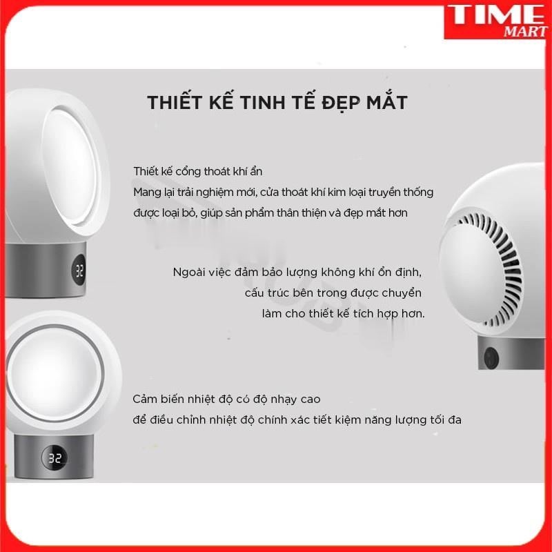 Máy Sưởi Mini Để Bàn Công Nghệ Gốm XIXA, 9 Chế Độ Làm Nóng Tùy Chọn. An toàn [TIME_MART siêu thị tiện ích gia đình]
