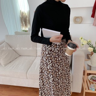 Áo thun lạnh trơn cổ leo basic có lớp lót bông mỏng