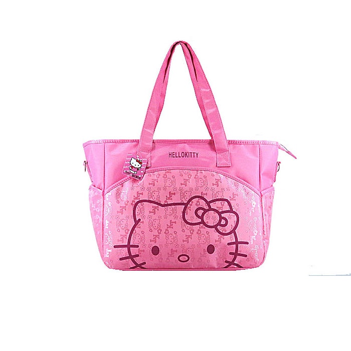 Ag Sanrio Túi Xách Đeo Vai Đa Năng Sức Chứa Lớn In Hình Doremon Hello Kitty Tiện Dụng Thời Trang Cho Mẹ Bỉm Sữa