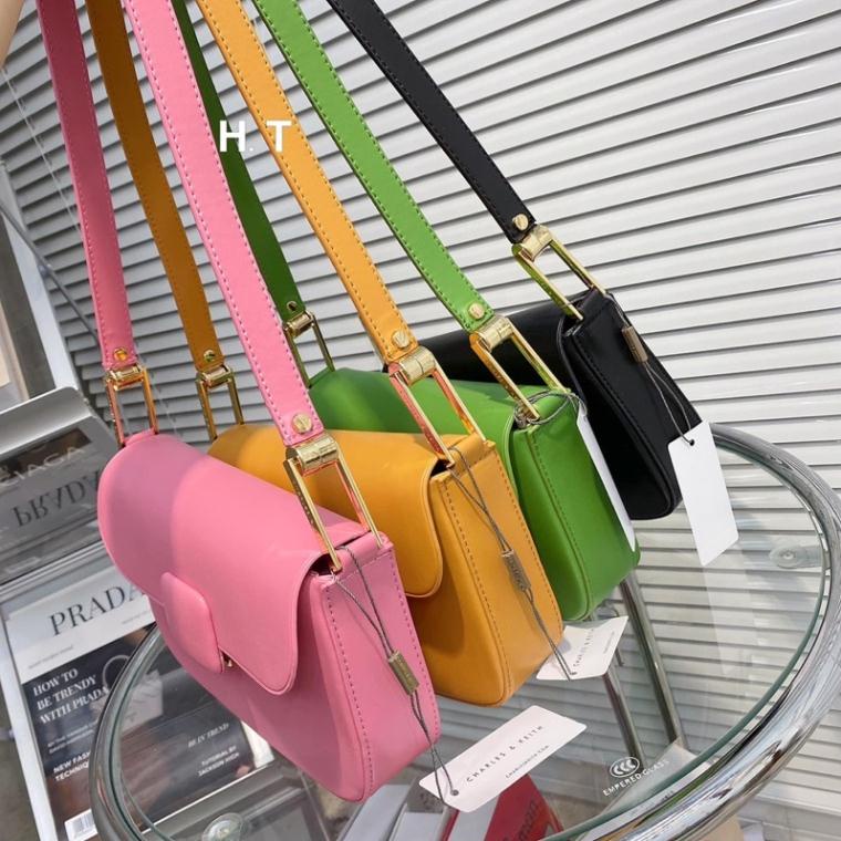 Túi  khoá vuông 5 màu size 21 chuẩn xuất sịn kèm video ảnh thật hàng cao cấp