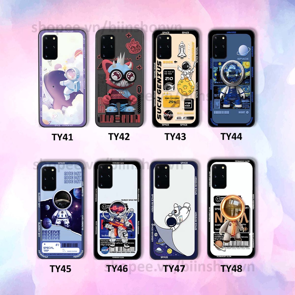 Ốp Samsung S20 / S20 Plus / S20+ phi hành gia vũ trụ space.x siêu đẹp, thời trang