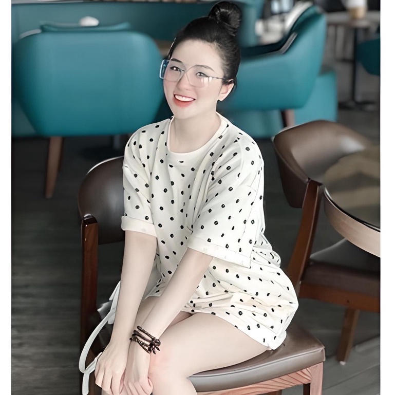 Sét bộ chấm bi cộc tay baby nhiều màu