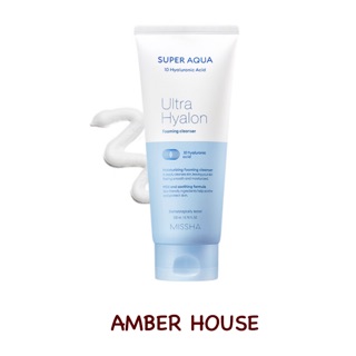 Sữa rửa mặt Missha Super Aqua Hyalon Foaming Cleanser 200ml