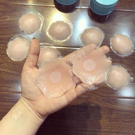 [Siêu Sale] Hộp 10 miếng (5 cặp) dán che nhũ hoa bằng silicol - supersale365