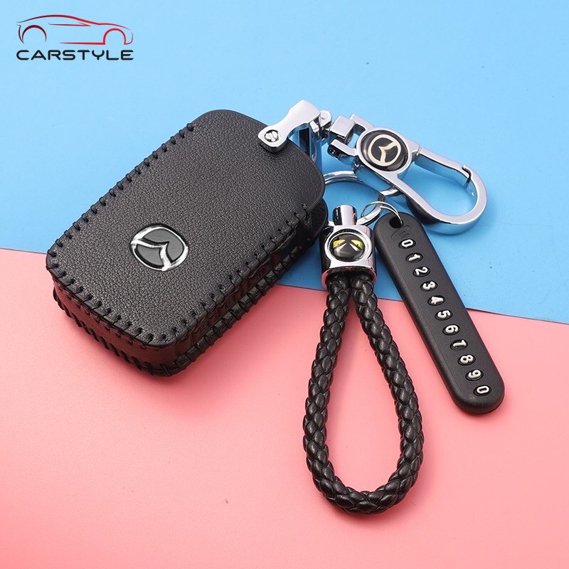 Bao Da Bảo Vệ Chìa Khóa Xe Hơi Mazda 3 2020 3.2020-2021, Mazda Cx3