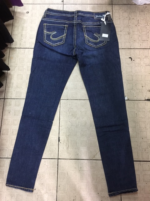 Quần jean chỉ nổi vnxk