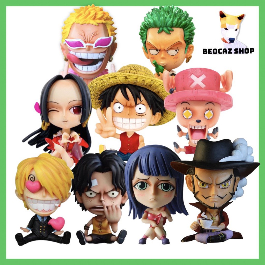 [Ship Hỏa Tốc][Tách Lẻ][Tặng Hộp Bảo Vệ] Mô Hình One Piece nhân vật Luffy Zoro Sanji Ussop Nami Nico Okiku Chopper