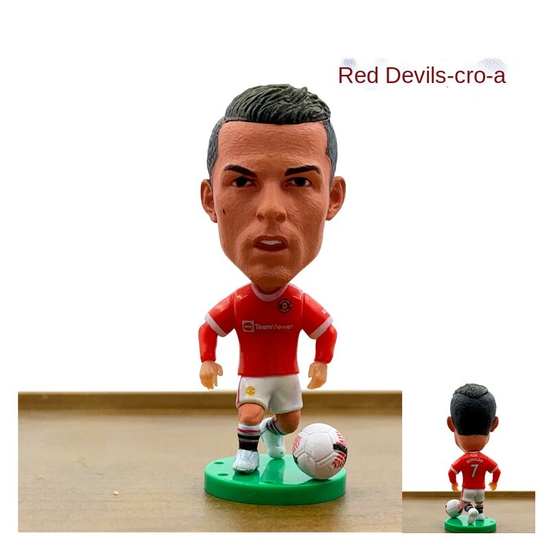 Mô hình nhân vật ngôi sao bóng đá Rooney Ibogba tùy chọn